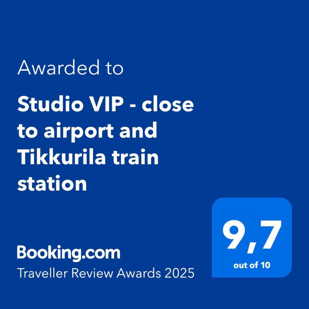 Studio Vip - Close To Airport And Tikkurila Train Station Vanda Eksteriør bilde